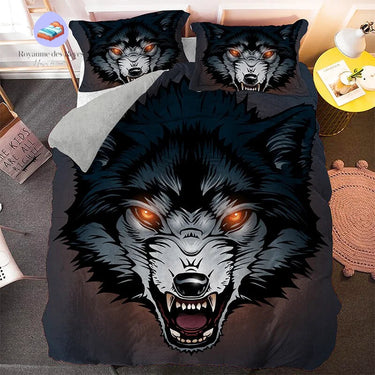 Boze Wolf Dekbedovertrek